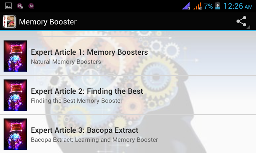 【免費健康App】Memory Booster-APP點子