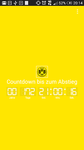 BVB Abstiegs Countdown