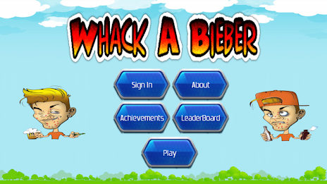 Whack A Beiber poster 1