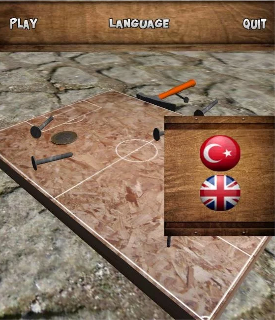 Nails Coin Soccer 3D Screen 2