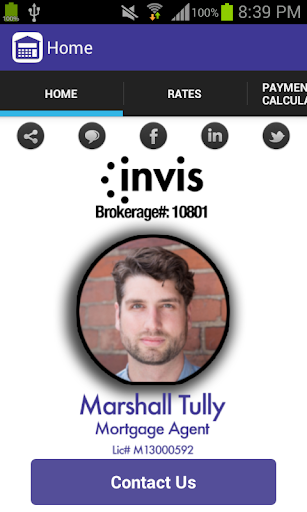 Marshall Tully’s Mortgage App