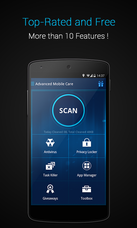AMC Security- Antivirus, Clean - screenshot