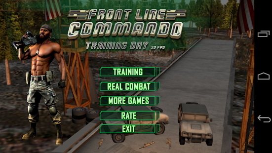 【免費動作App】Front Line Commando Training-APP點子