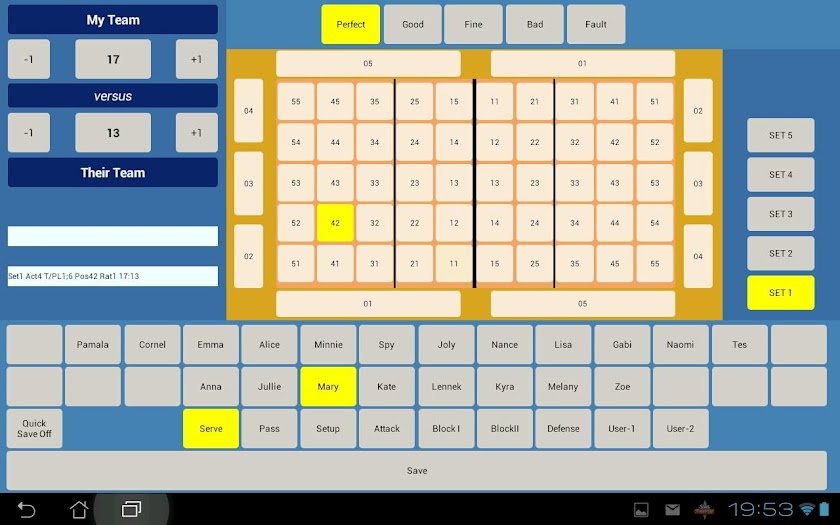 Guess What Volleyball Stats Screen 2