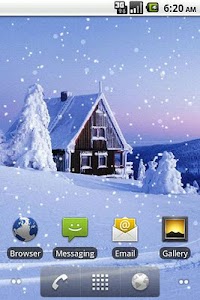 Snowfall Pro Live Wallpaper screenshot 0