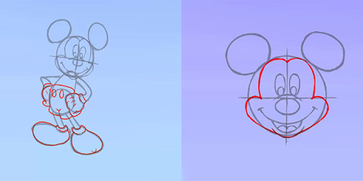 【免費生活App】How To Draw Mickey Mouse-APP點子