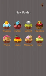 免費下載個人化APP|Cupcakes GO Launcher Theme app開箱文|APP開箱王