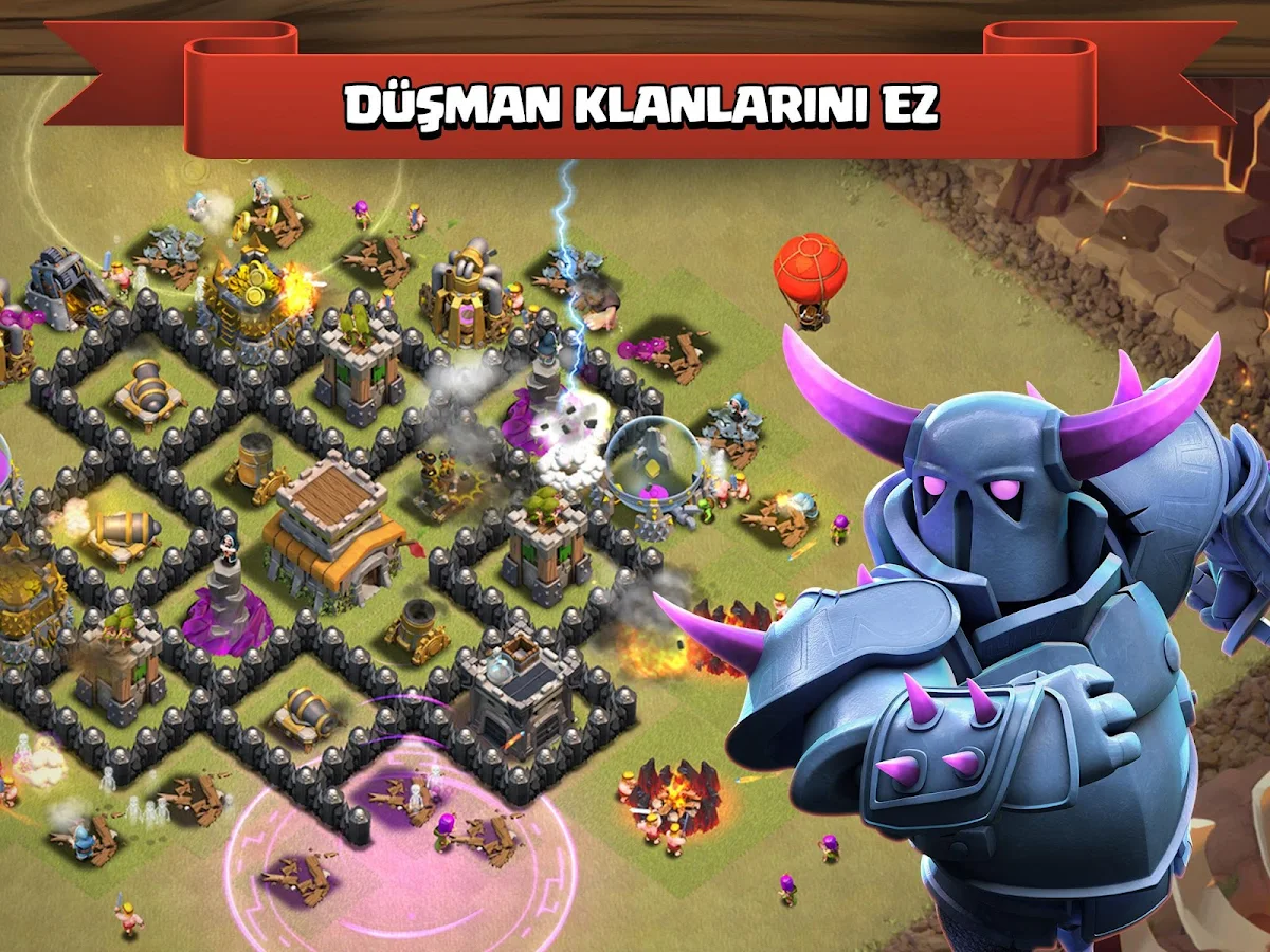   Clash of Clans- ekran görüntüsü 