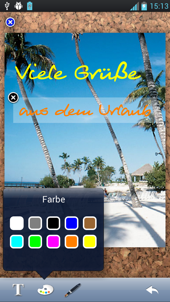Android application Photos with Label screenshort