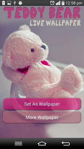 Teddy Bear Live Wallpaper