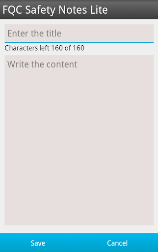 【免費生產應用App】FQC Safety Notes Lite-APP點子