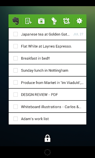 印象笔记桌面插件 Evernote Widget