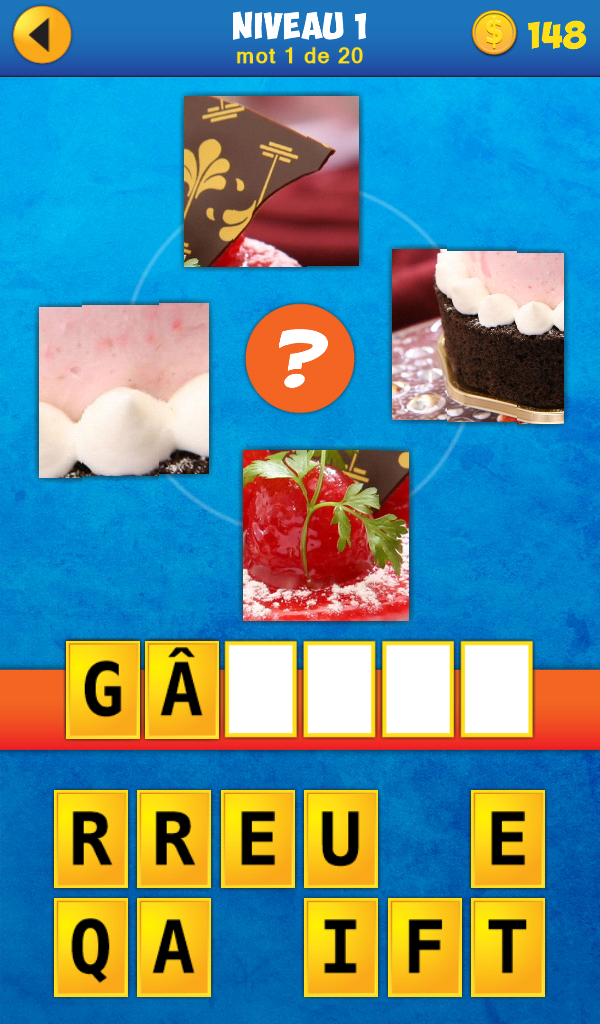Android application 4 Little Squares screenshort