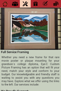 Eye-C Custom Picture Framing Screenshots 3