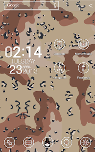 免費下載個人化APP|Camouflage Atom theme app開箱文|APP開箱王