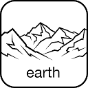 PeakFinder Earth mobile app icon