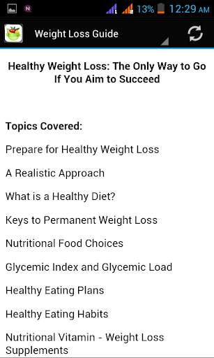 【免費健康App】Weight Loss Diet Plan-APP點子