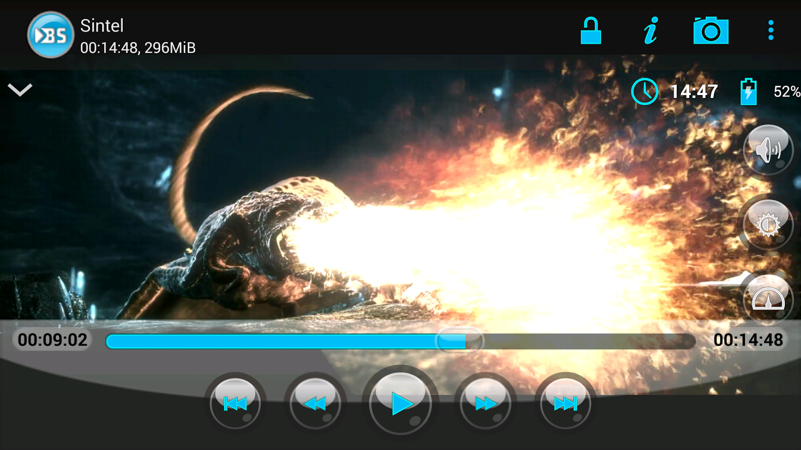    BSPlayer- screenshot  