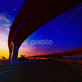 Mazy Life by MOHD NOOR FAKARRUDDIN ABDULLAH - City,  Street & Park Street Scenes