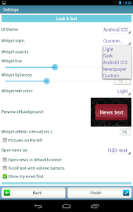 News 24 ★ widgets - screenshot thumbnail