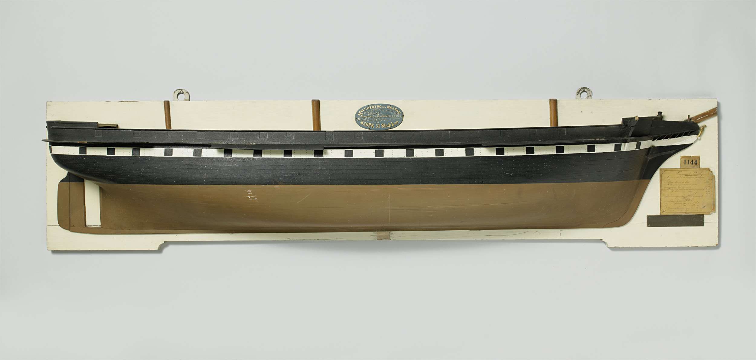 Half Model of a Screw Steamer