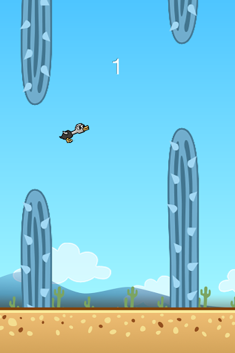 Flappy Ostrich