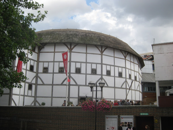 The Shakespeare Globe Theatre.