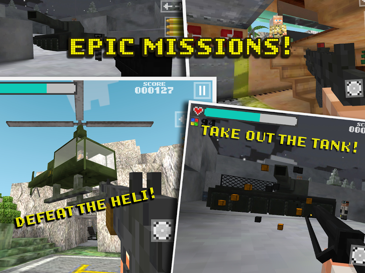 Block Gun 3D: Ghost Ops - screenshot