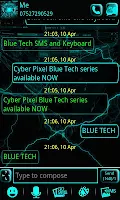 Blue Tech GO SMS Pro screenshot