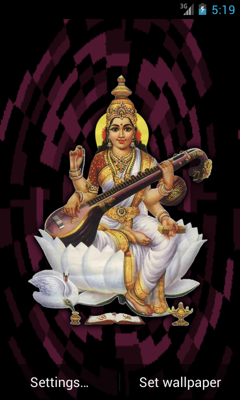 Maa Saraswati Live Wallpaper - Android Apps on Google Play