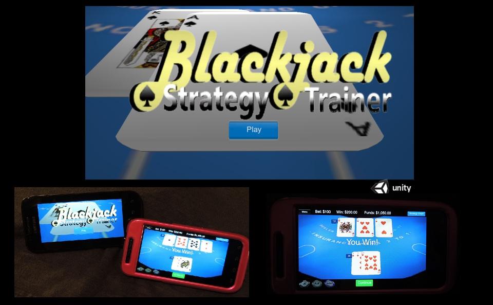Android application Blackjack Strategy Trainer Pro screenshort