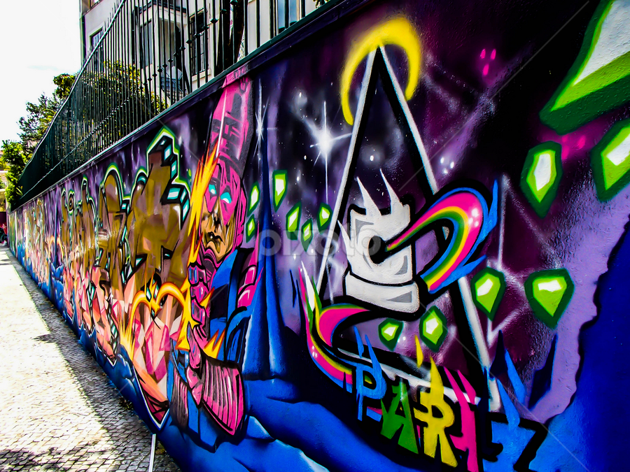 Pariz by Jesus Rivero - Painting All Painting