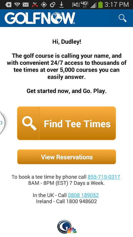 GolfNow GPS Rangefinder Android Apps on Google Play