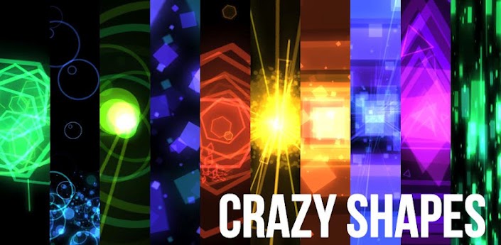 Crazy Shapes Live wallpaper