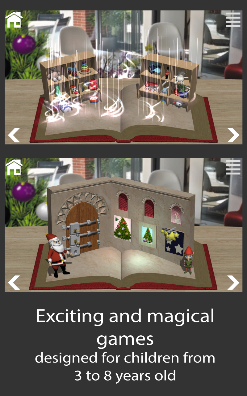 The Christmas Spirit - 3D book Screen 3