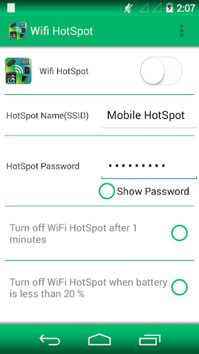One Touch Wifi Hotspot