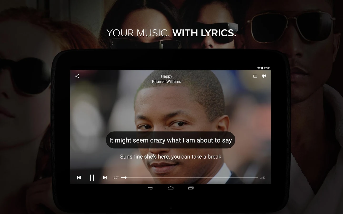 Musixmatch music & lyrics - screenshot