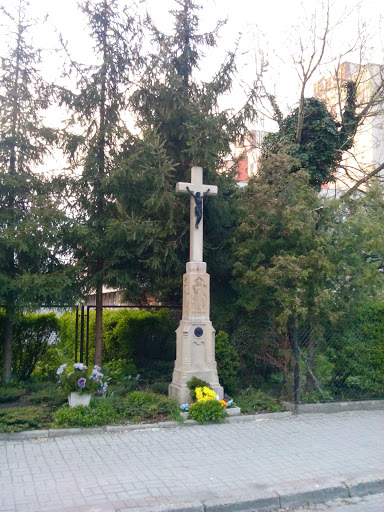 Crucifix in Głowackiego Street