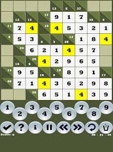 Kakuro Premium(Sudoku puzzles) Screenshots 2