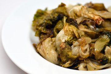Oven-Roasted Escarole