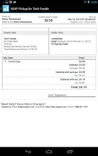 Menu1 Tablet POS Screenshots 2