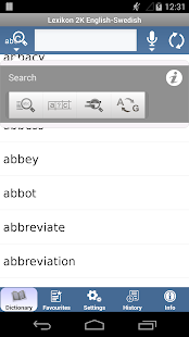 Lexikon 2K Swedish Dictionary Screenshots 2