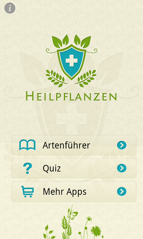 Android application Medicinal Plants PRO screenshort