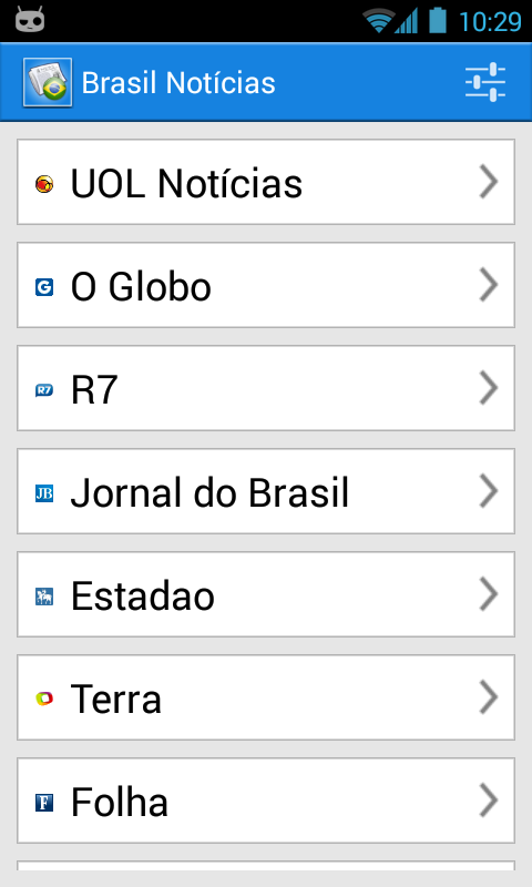 Brasil Notícias Screen 1