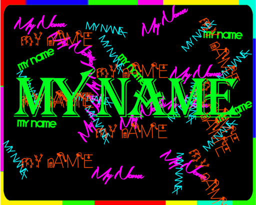 My Name Multi Live wallpaper