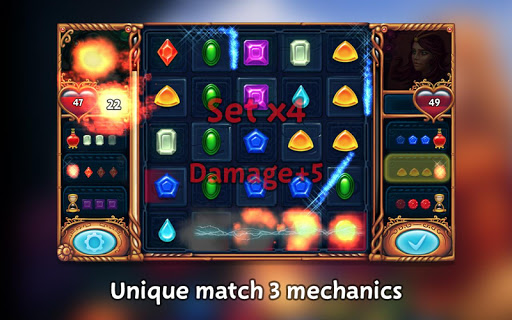 免費下載解謎APP|Nizam: Jewel Match3 Magic Duel app開箱文|APP開箱王