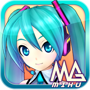 Music Girl 初音ミク logo