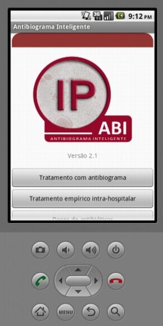 Android application Antibiograma Inteligente screenshort