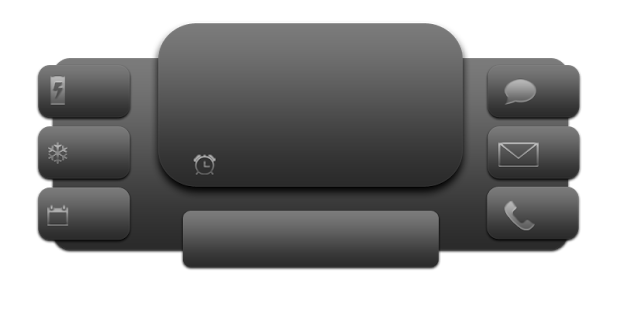 How to install All-in-one UCCW skin dark grey 1.1 apk for bluestacks