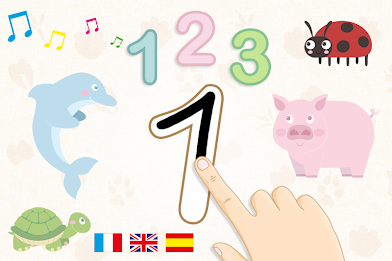 123 Numbers: Animals poster 1